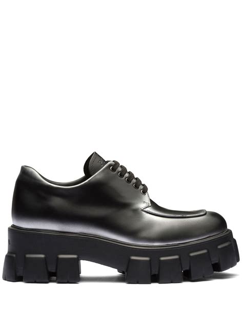 farfetch monolith lace up shoes